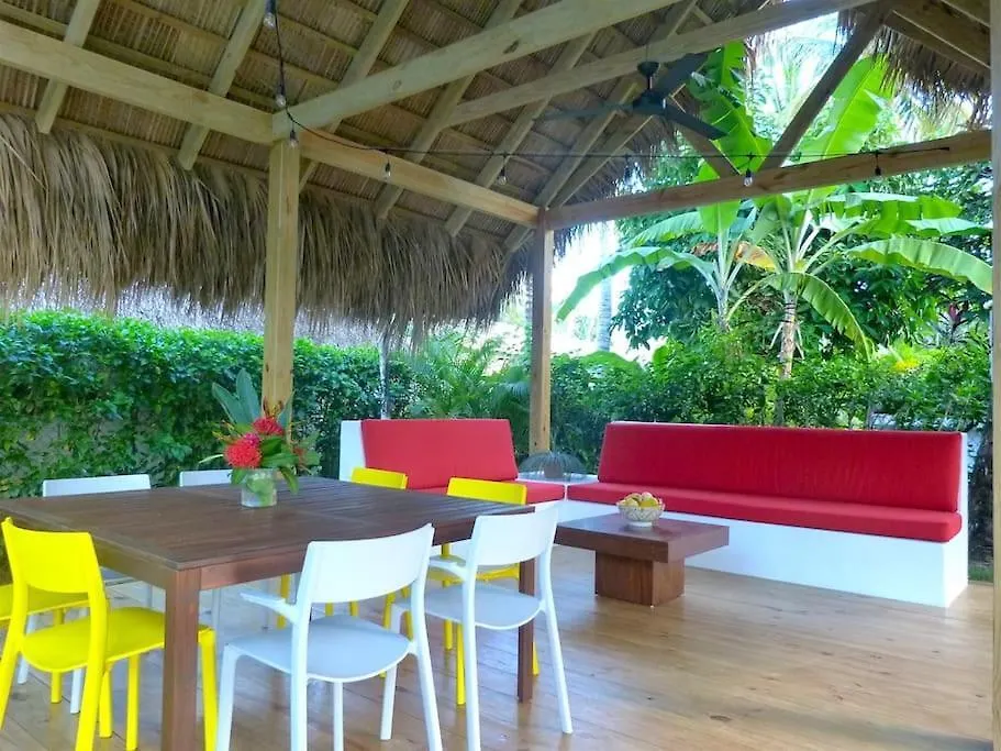Charming Ocean Front 3 Bd Villa Cabarete Dominican Republic