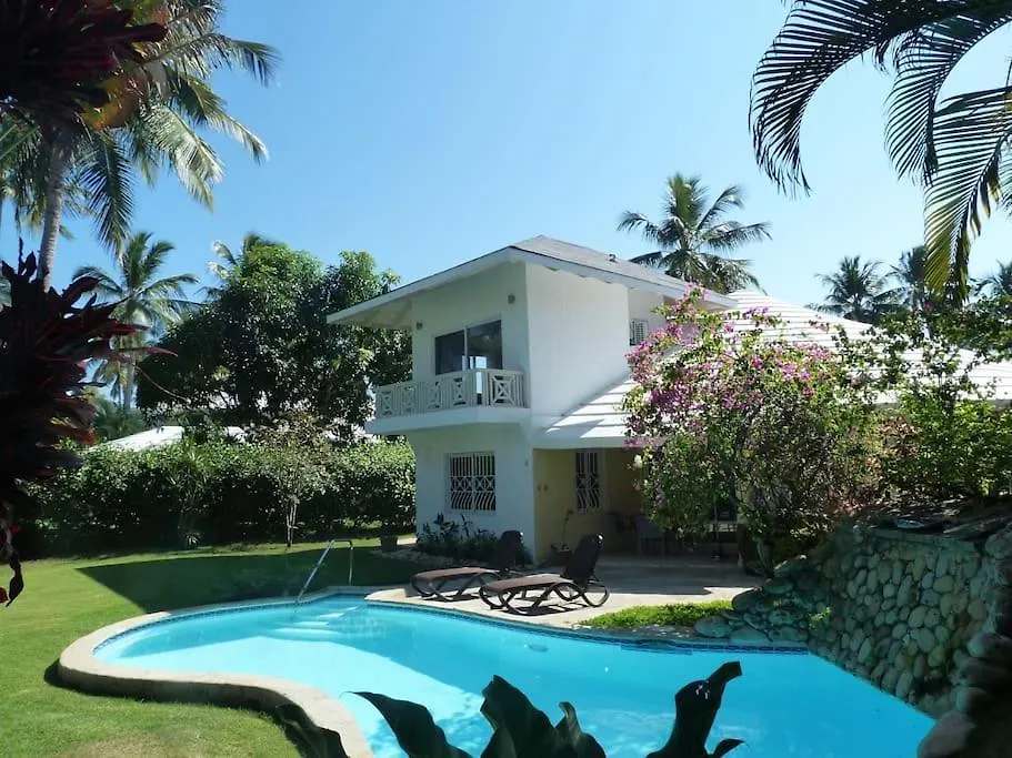 Charming Ocean Front 3 Bd Villa Cabarete