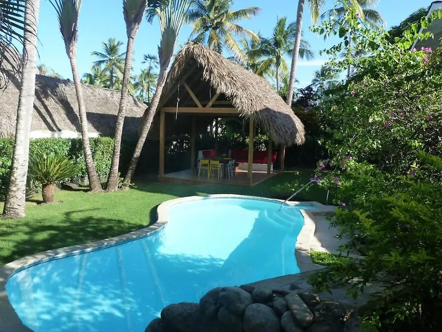 Charming Ocean Front 3 Bd Villa Cabarete